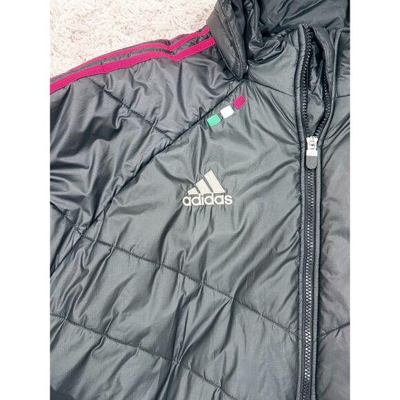 ADIDAS AC Milan Puffer Jacket Men Size XL - Picture 3 of 8